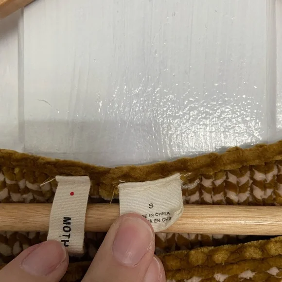 Anthropologie Moth Chenille Soft Knit Oversized Sweater - Picture 7 of 8